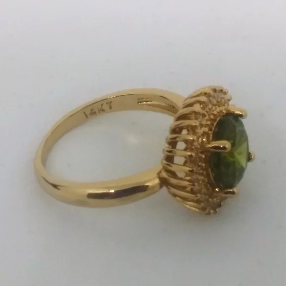 Stamped 14KT ring - Picture 3 of 3